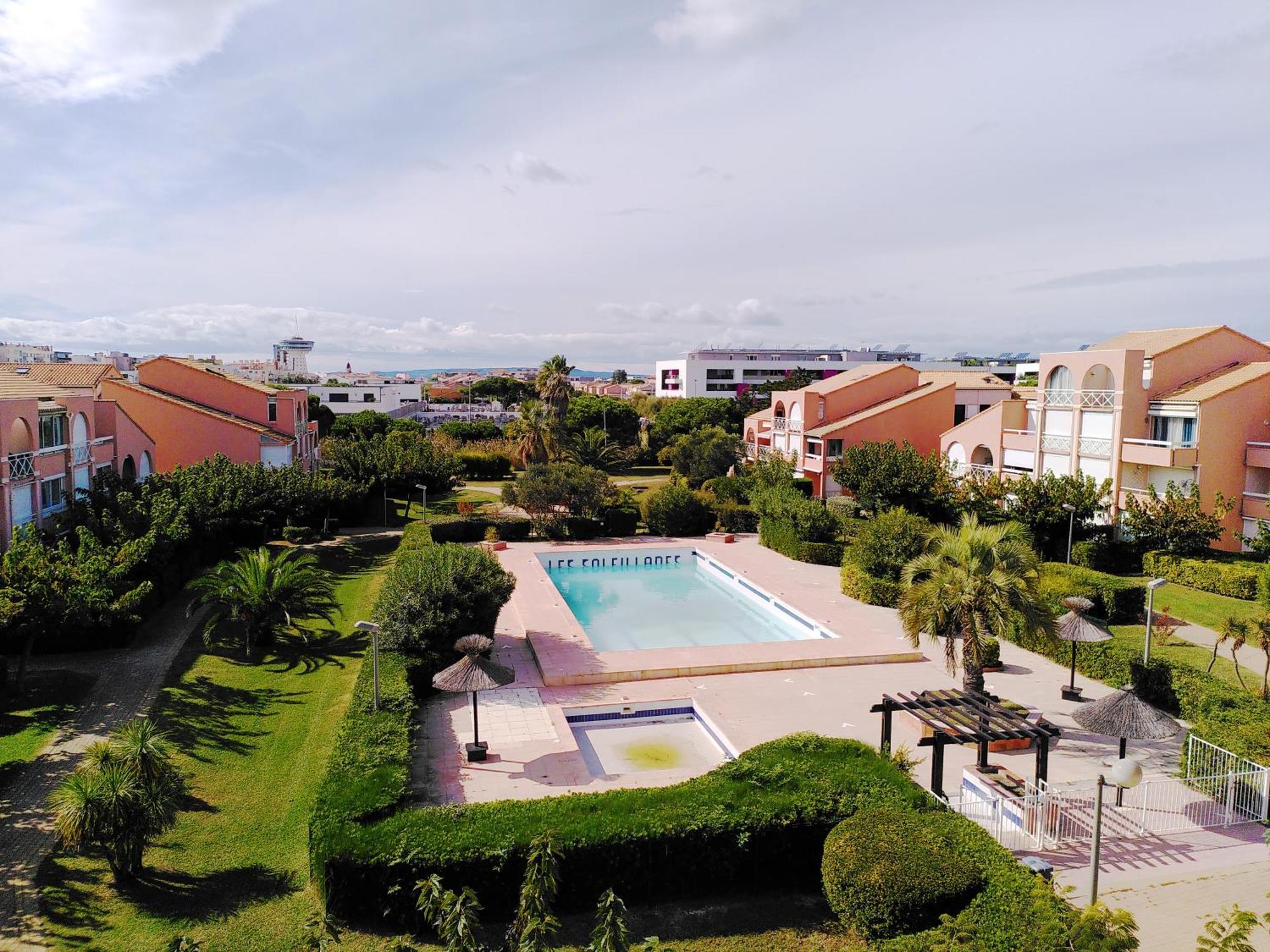 Nid Douillet F2, Clim, Jardin, Piscine, Parking, Plage 200 M Palavas المظهر الخارجي الصورة